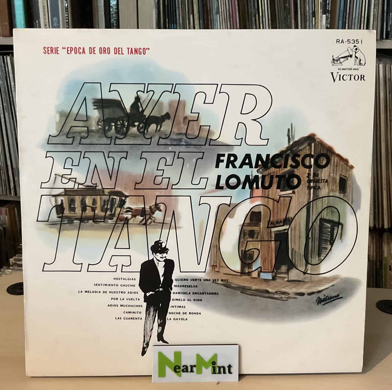 Francisco Lomuto Y Su Orquesta Típica ‎– Ayer En El Tango