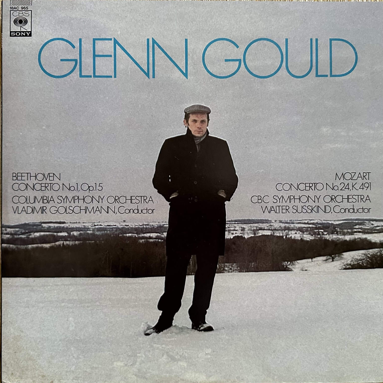 Glenn Gould - Beethoven, Mozart – Piano Concerto No. 1, Piano Concerto No. 24