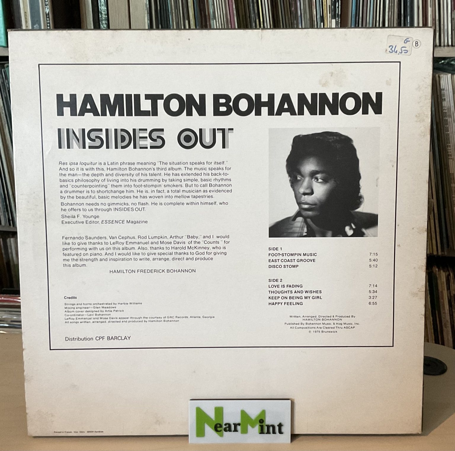 Bohannon - Insides Out – imaginea 2