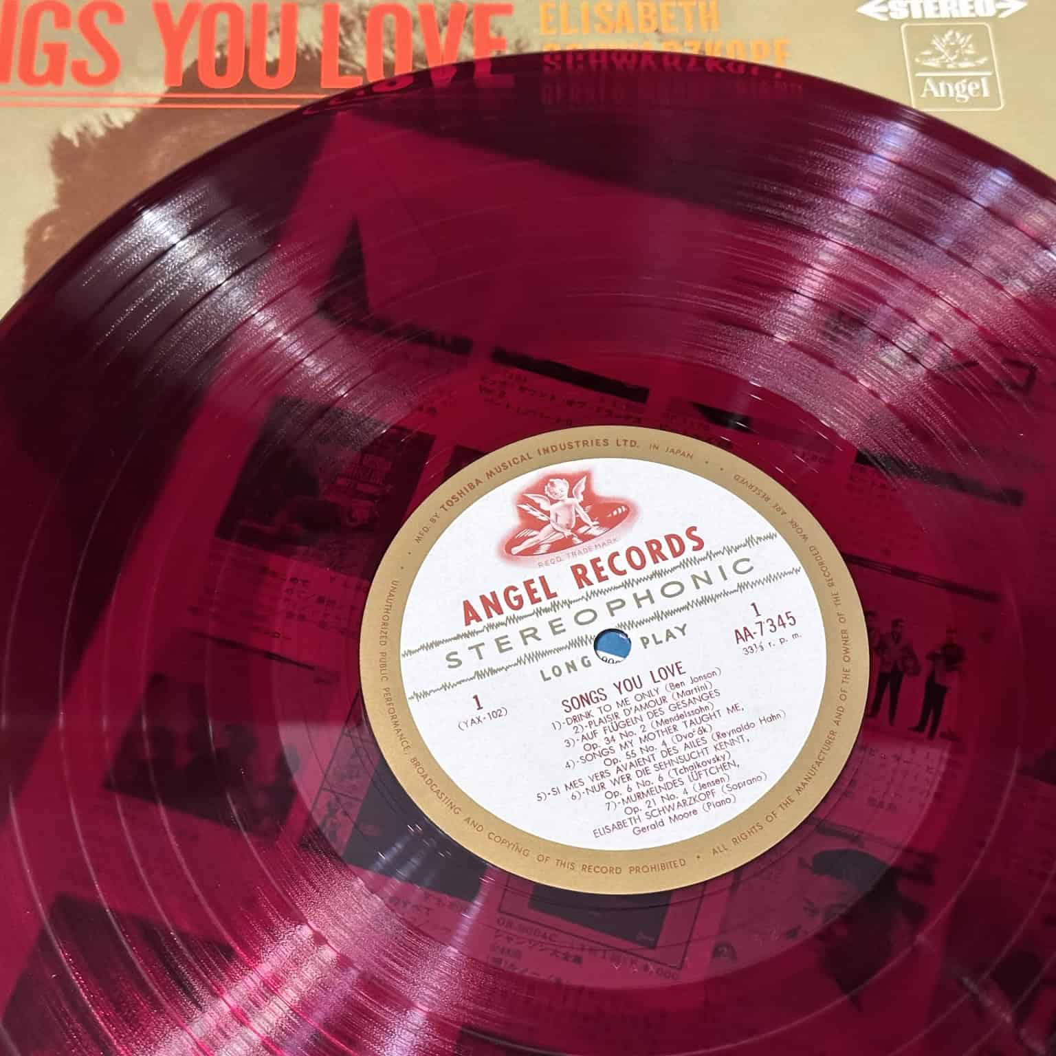 Elisabeth Schwarzkopf – Songs You Love – imaginea 2