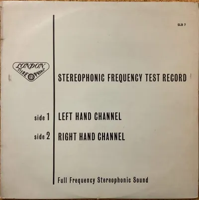 Stereophonic frequency test record – imaginea 1