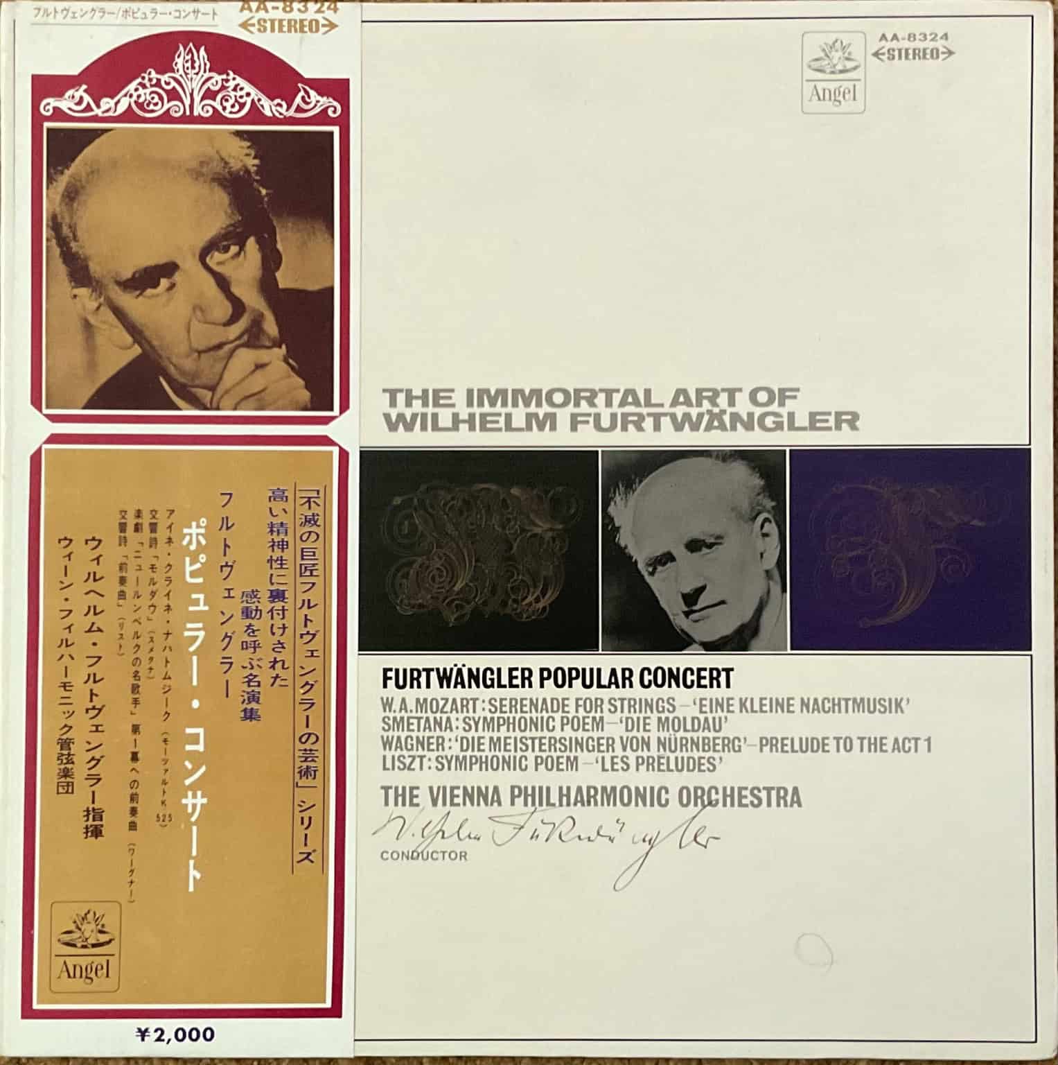 Furtwängler– The Immortal Art Of Wilhelm Furtwängler / Popular Concert