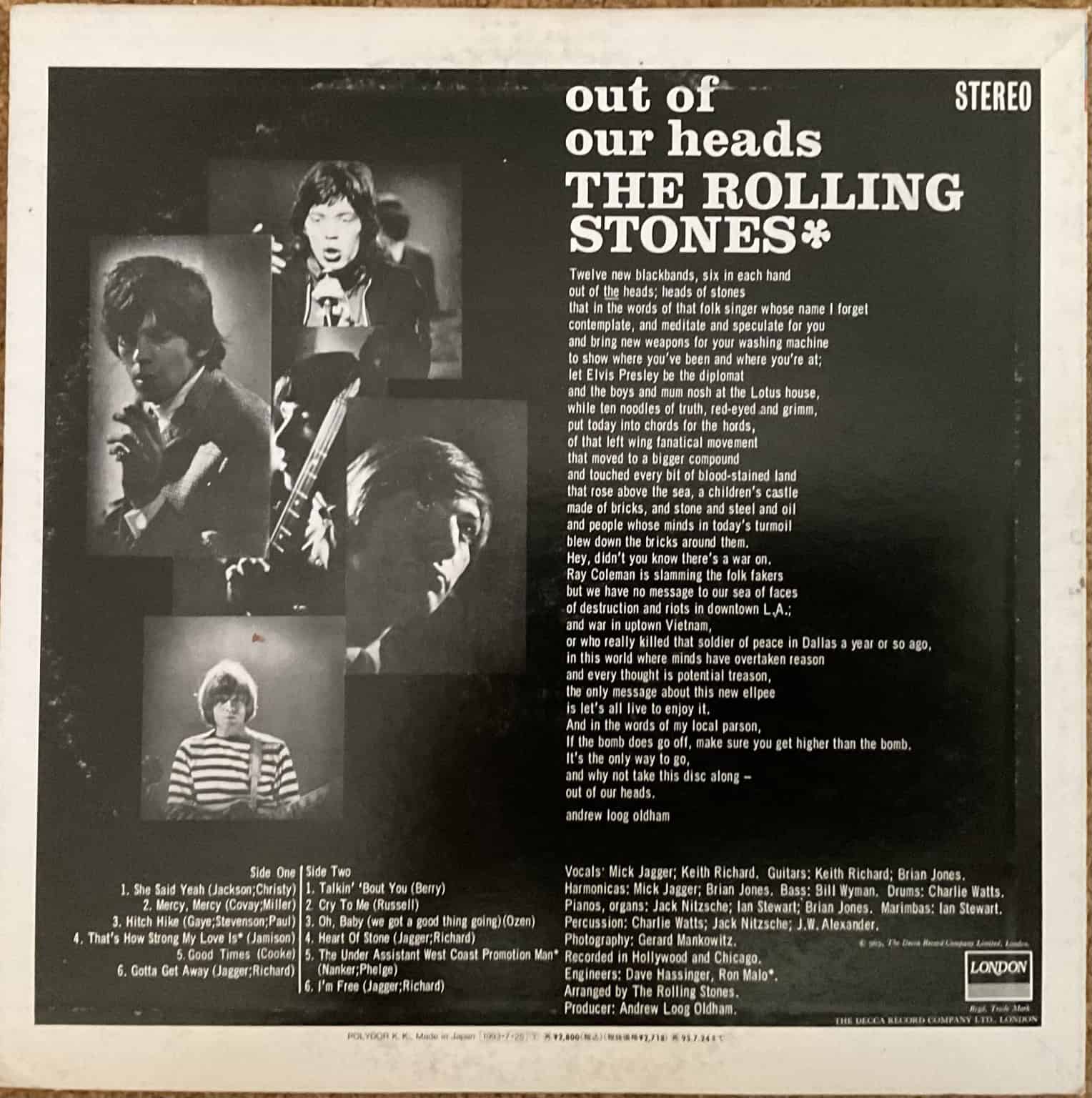 Rolling Stones - Out Of Our Heads – imaginea 2