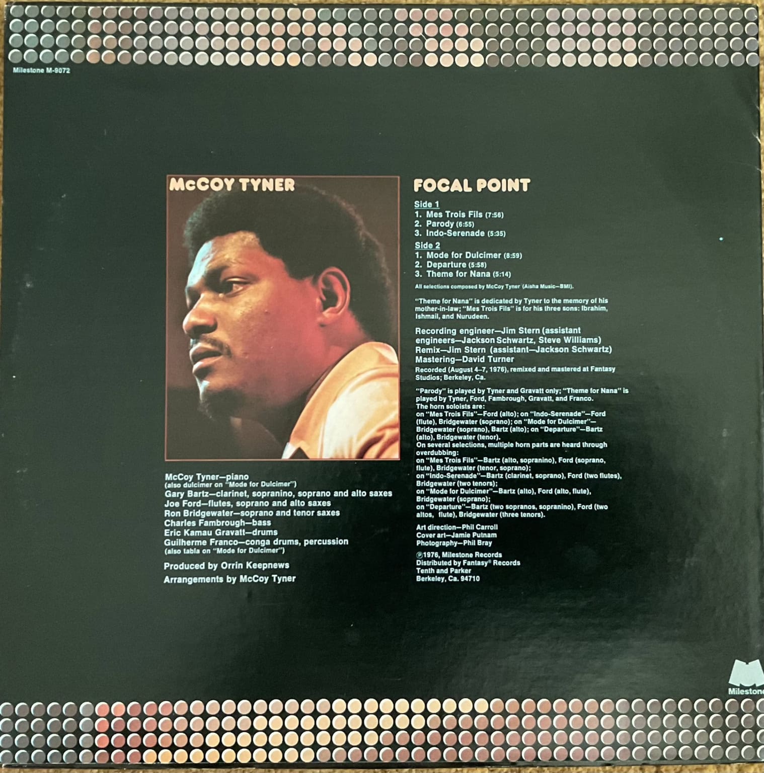McCoy Tyner  - Focal Point – imaginea 2
