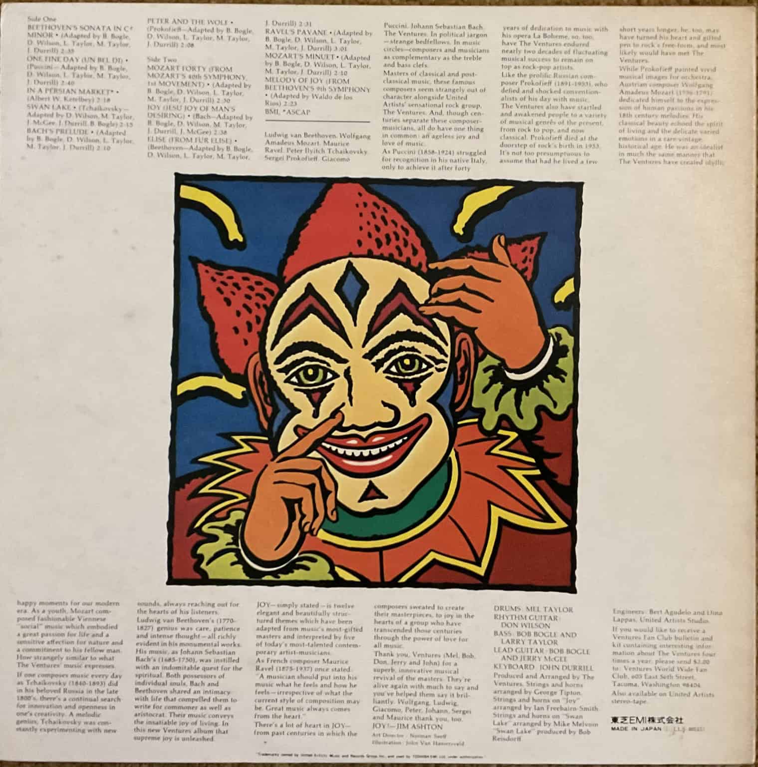 The Ventures - Joy! Ventures Play The Classics – imaginea 2
