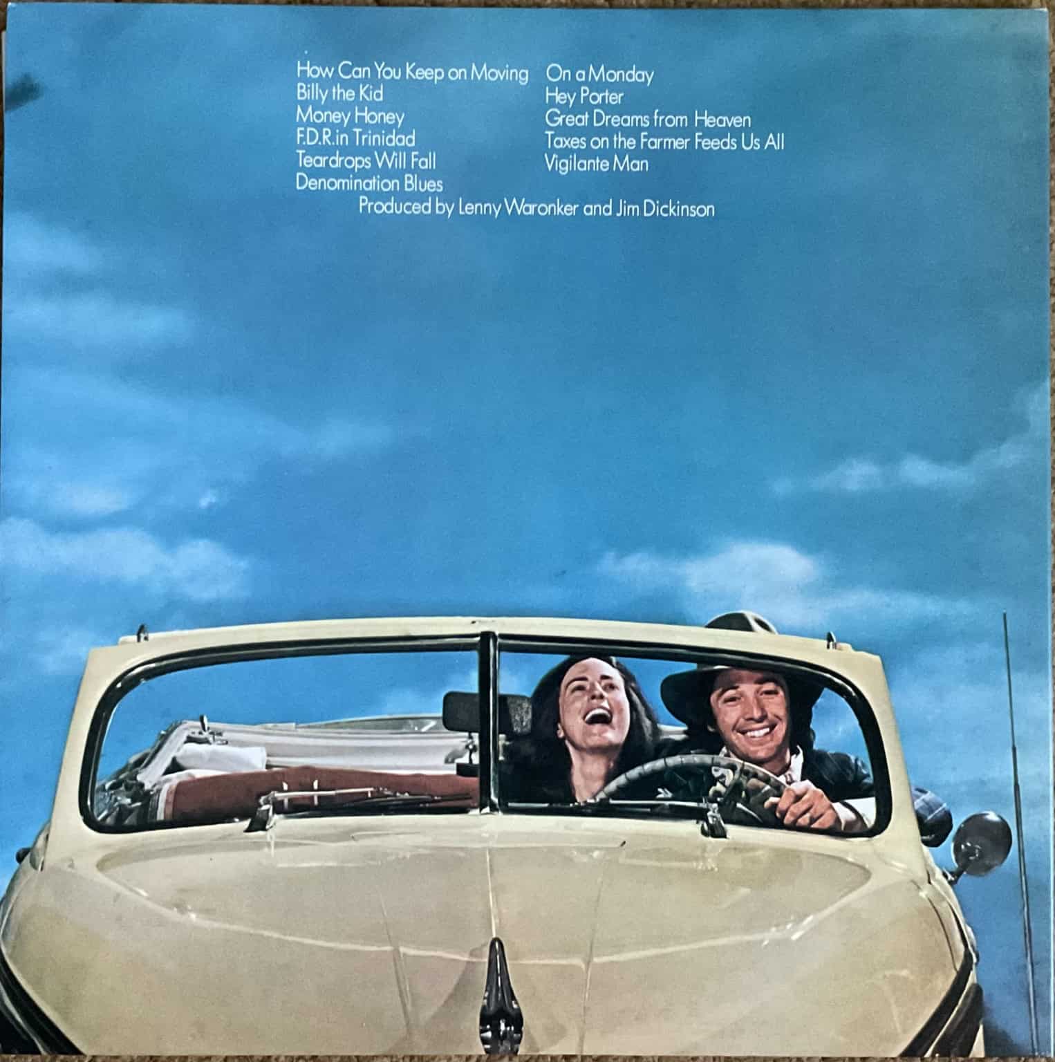 Ry Cooder ‎– Into The Purple Valley – imaginea 2