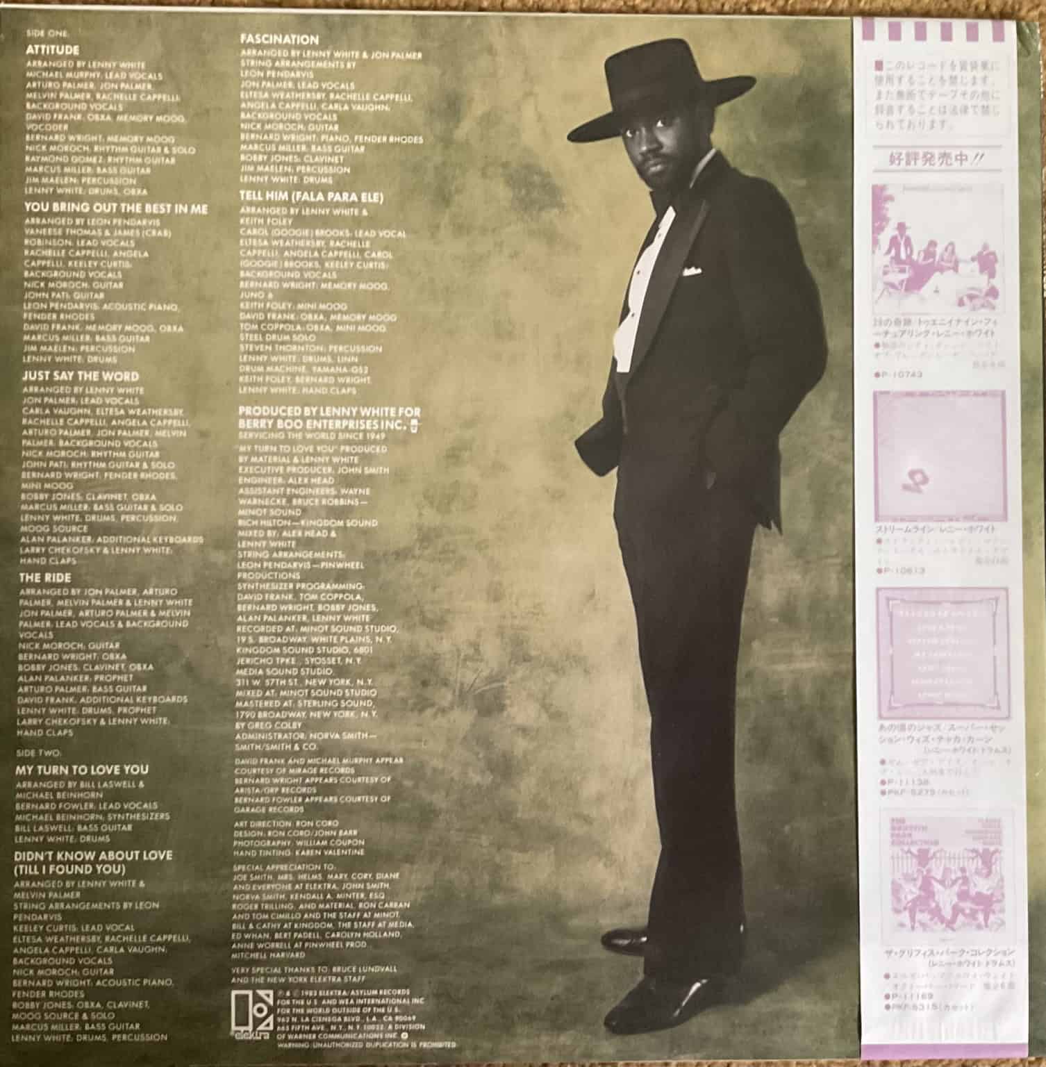 Lenny White - Attitude – imaginea 2