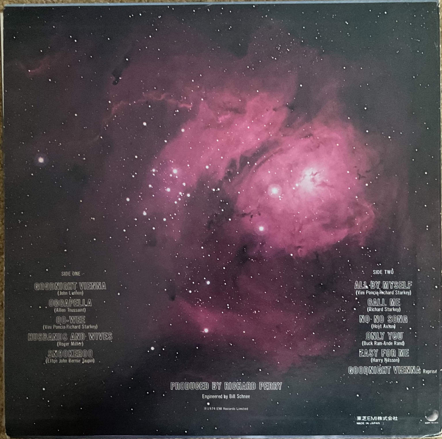 Ringo Starr - Goodnight Vienna – imaginea 2