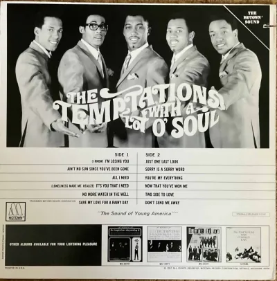 The Temptations - With A Lot O’ Soul – imaginea 2
