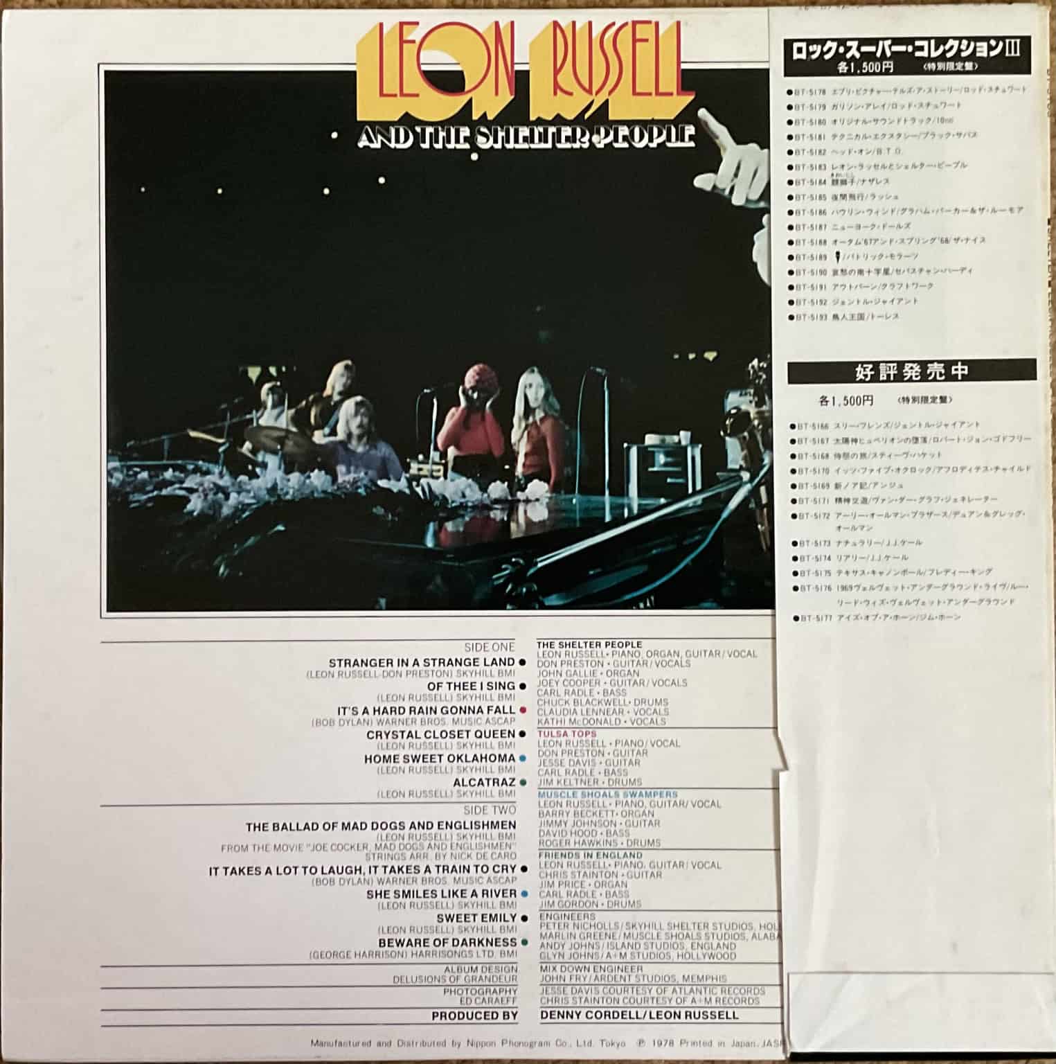 Leon Russel - Leon Russel And The Shelter People – imaginea 2