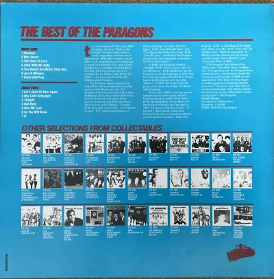 The Paragons - The Best Of The Paragons – imaginea 2