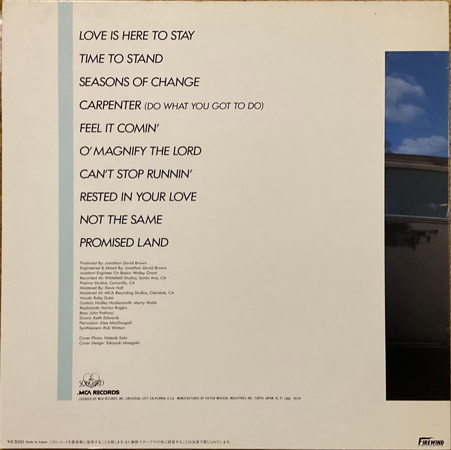 Roby Duke - Not The Same – imaginea 2