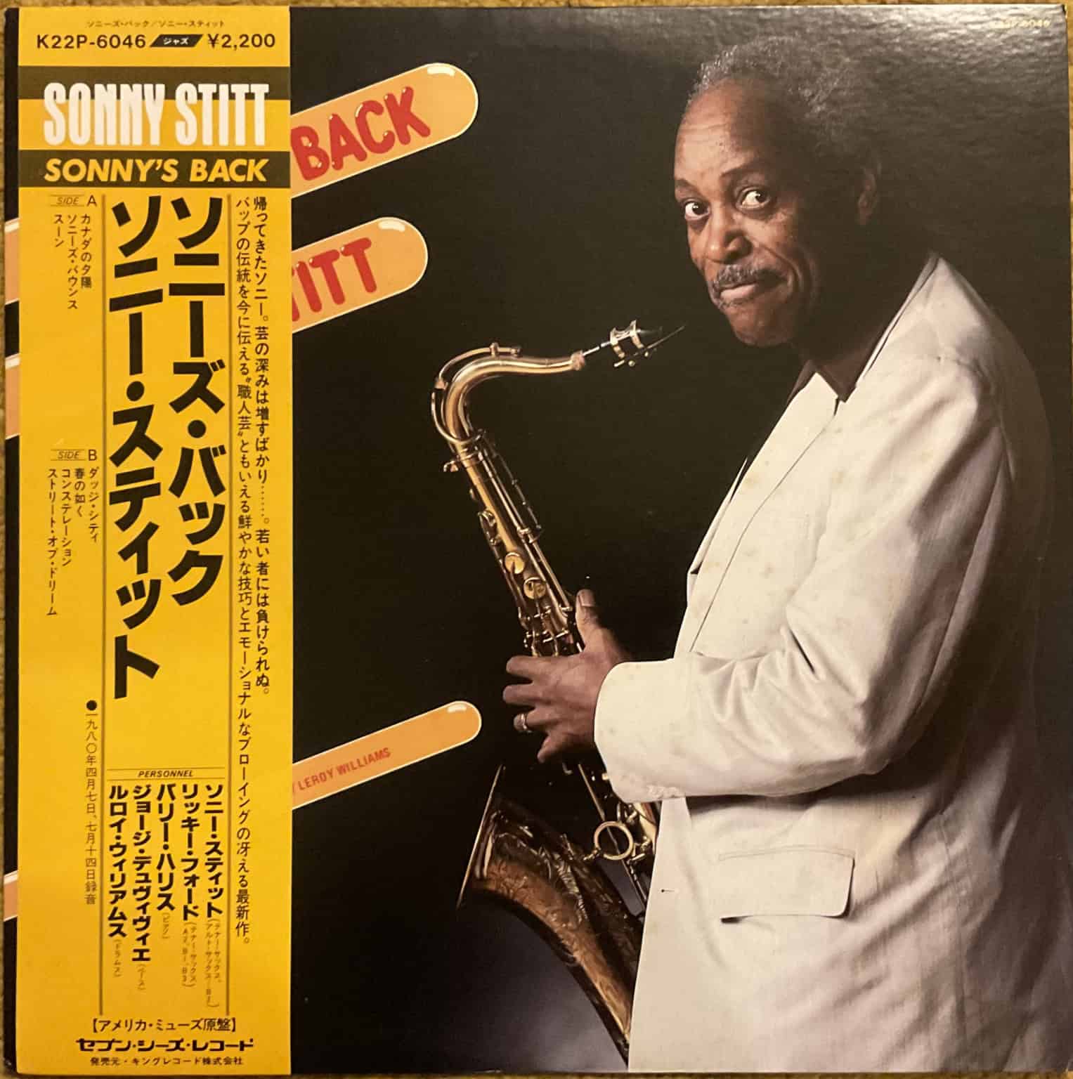 Sonny Stitt – Sonny's Back