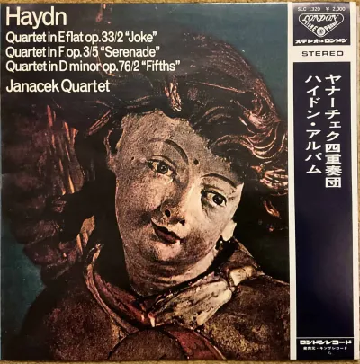 Haydn, Janacek Quartet – Quartet In E Flat Op. 33/2 "Joke" / Quartet In F Op. 3/5 "Serenade" / Quartet In D Minor Op. 76/2 "Fifths" – imaginea 1