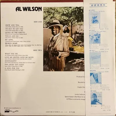 Al Wilson – Show And Tell – imaginea 2