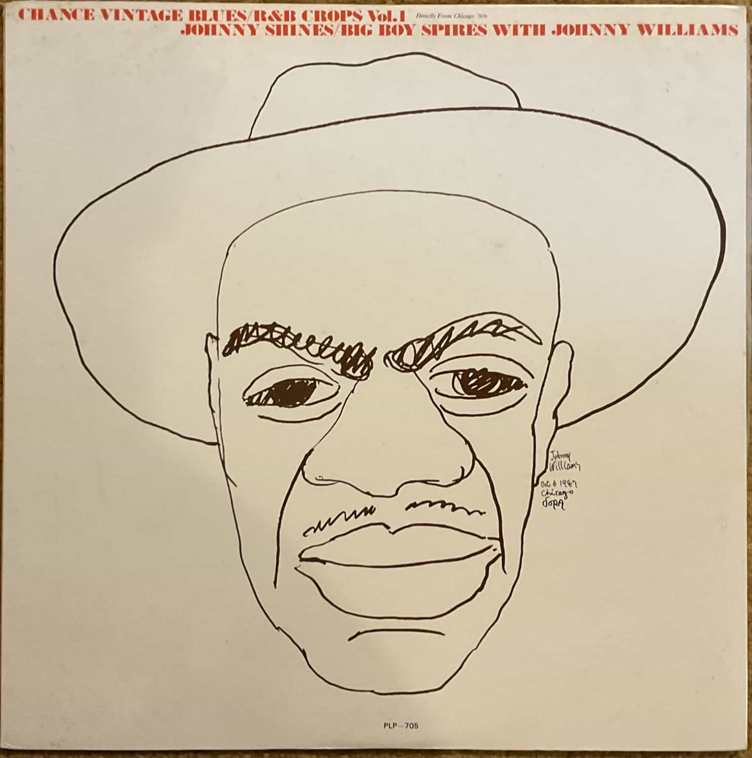 Johnny Shines, Big Boy Spires With Johnny Williams  – Chance Vintage Blues / R&B Crops Vol. 1