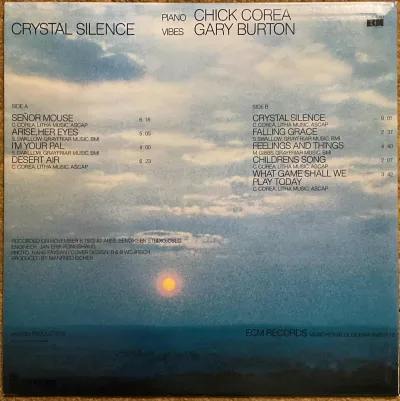 Gary Burton / Chick Corea - Crystal Silence – imaginea 2