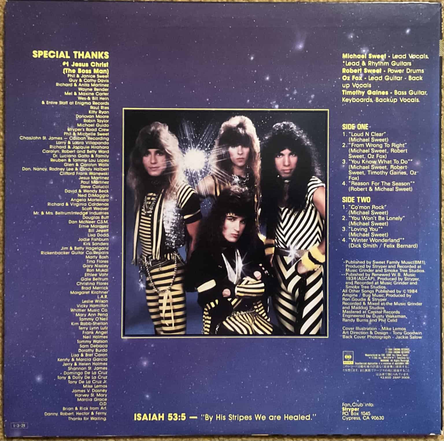 Stryper – The Yellow And Black Attack – imaginea 2
