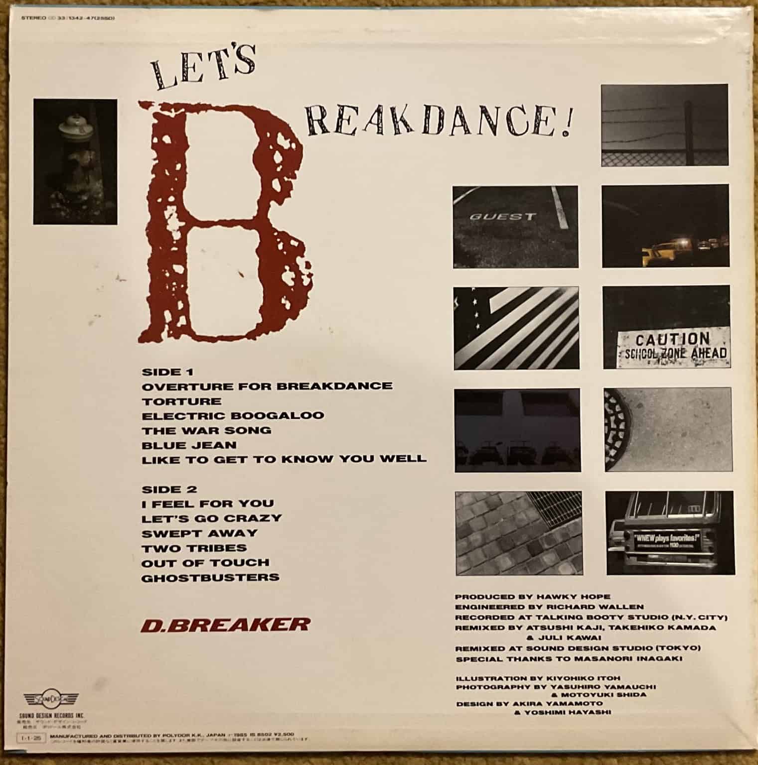 D. Breaker ‎– Let's Breakdance – imaginea 2
