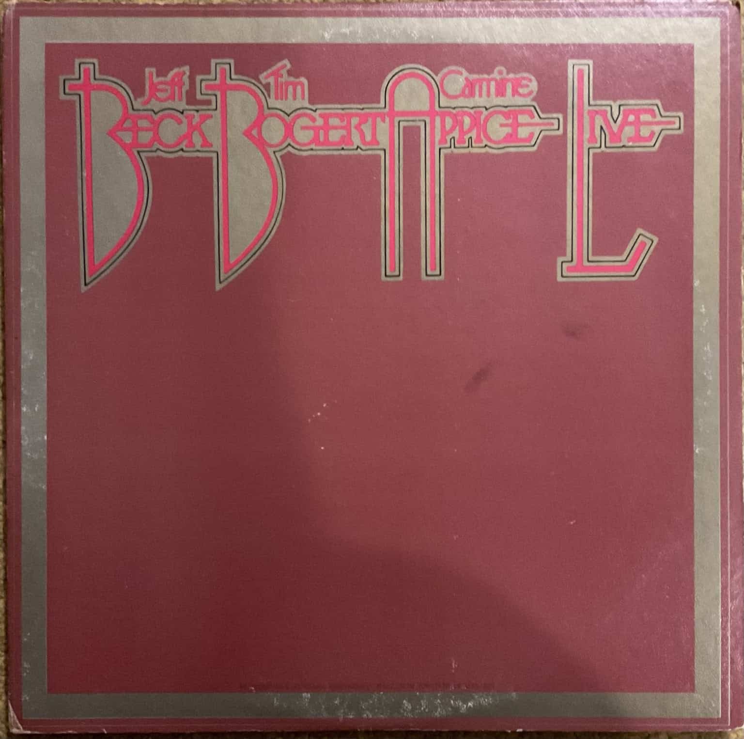 Beck, Bogert & Appice ‎– Beck, Bogert & Appice Live