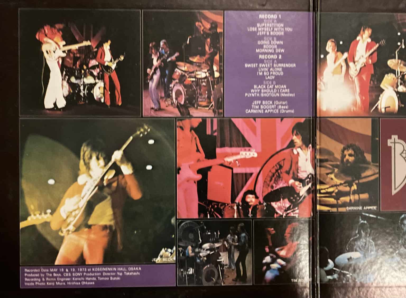 Beck, Bogert & Appice ‎– Beck, Bogert & Appice Live – imaginea 2