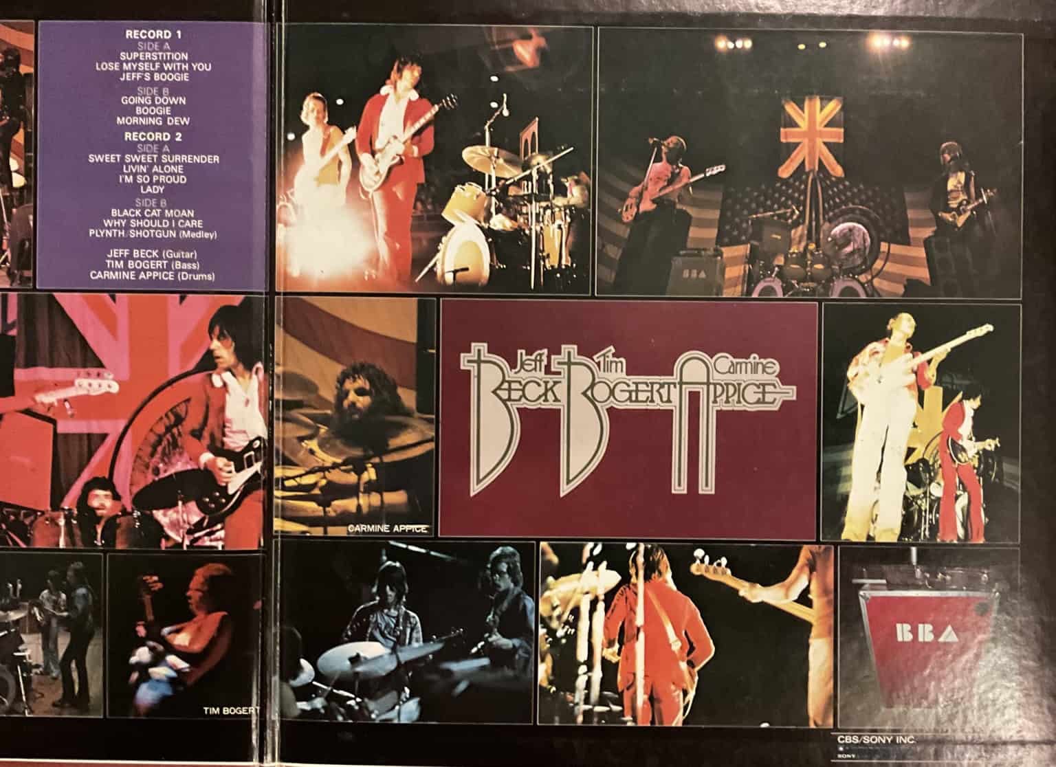 Beck, Bogert & Appice ‎– Beck, Bogert & Appice Live – imaginea 3