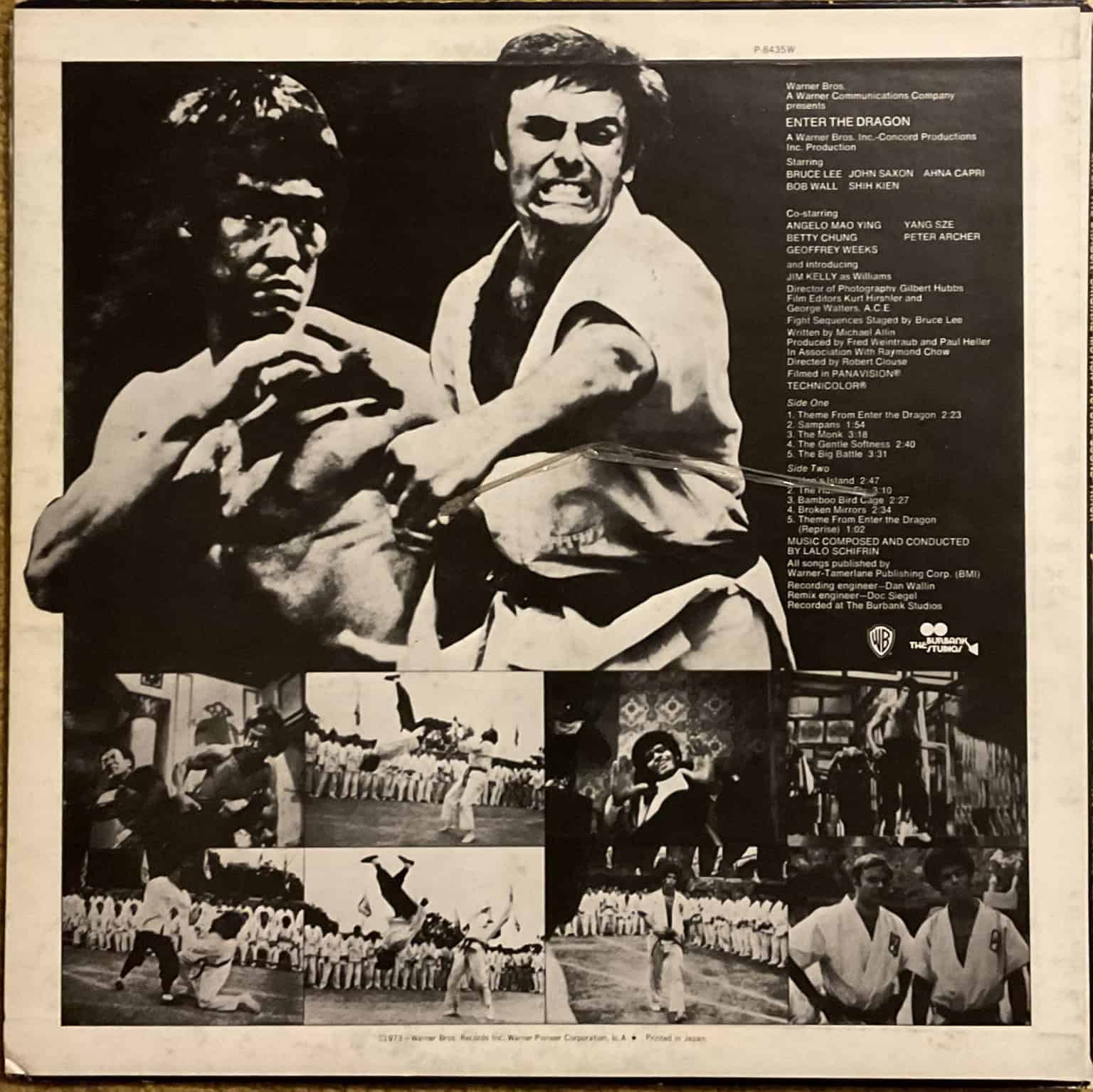 Lalo Schifrin – Enter The Dragon (Original Sound Track From The Motion Picture) – imaginea 2
