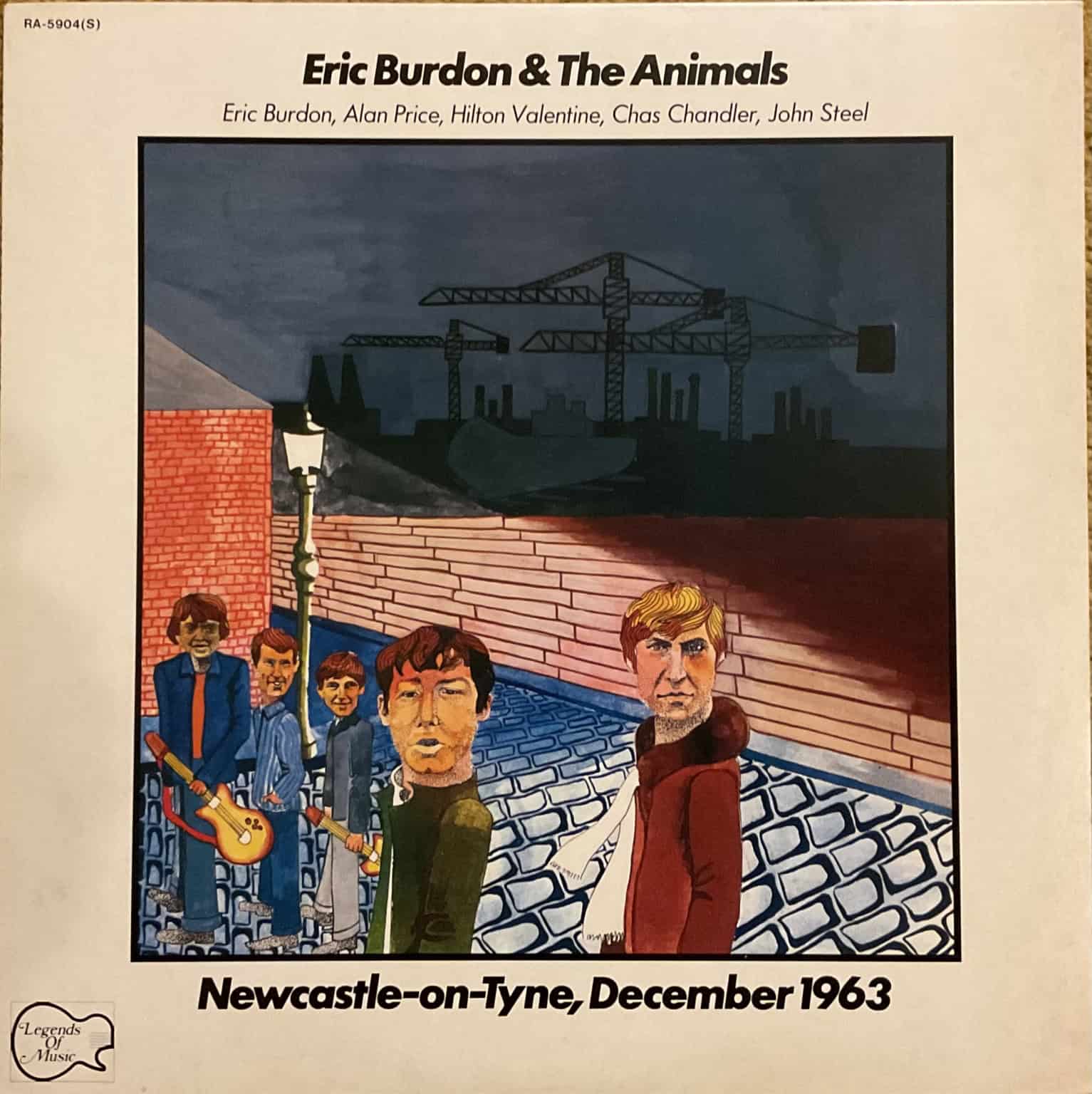 Eric Burdon & The Animals - Newcastle-on-Tyne, December 1963