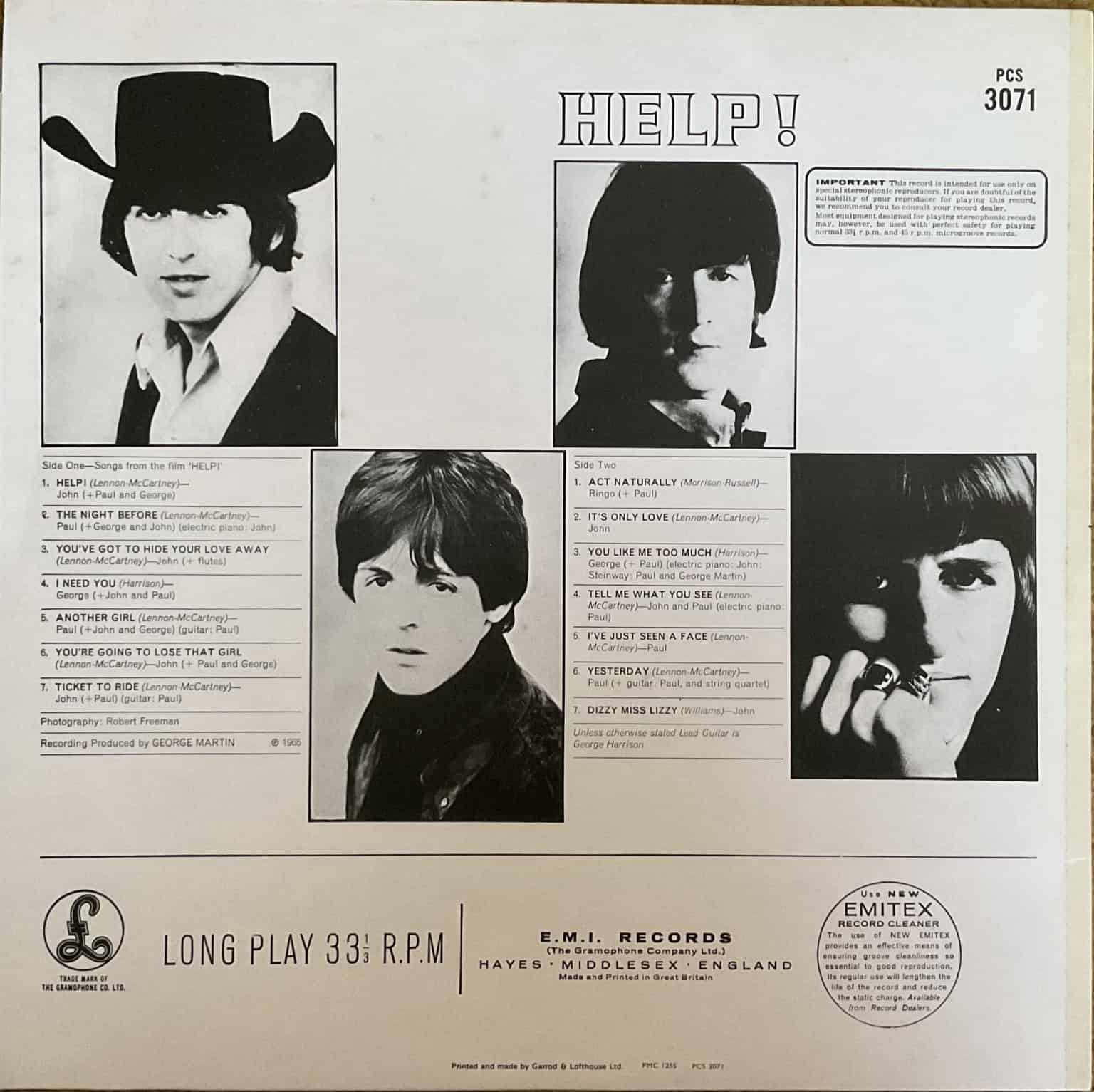 The Beatles - Help – imaginea 2