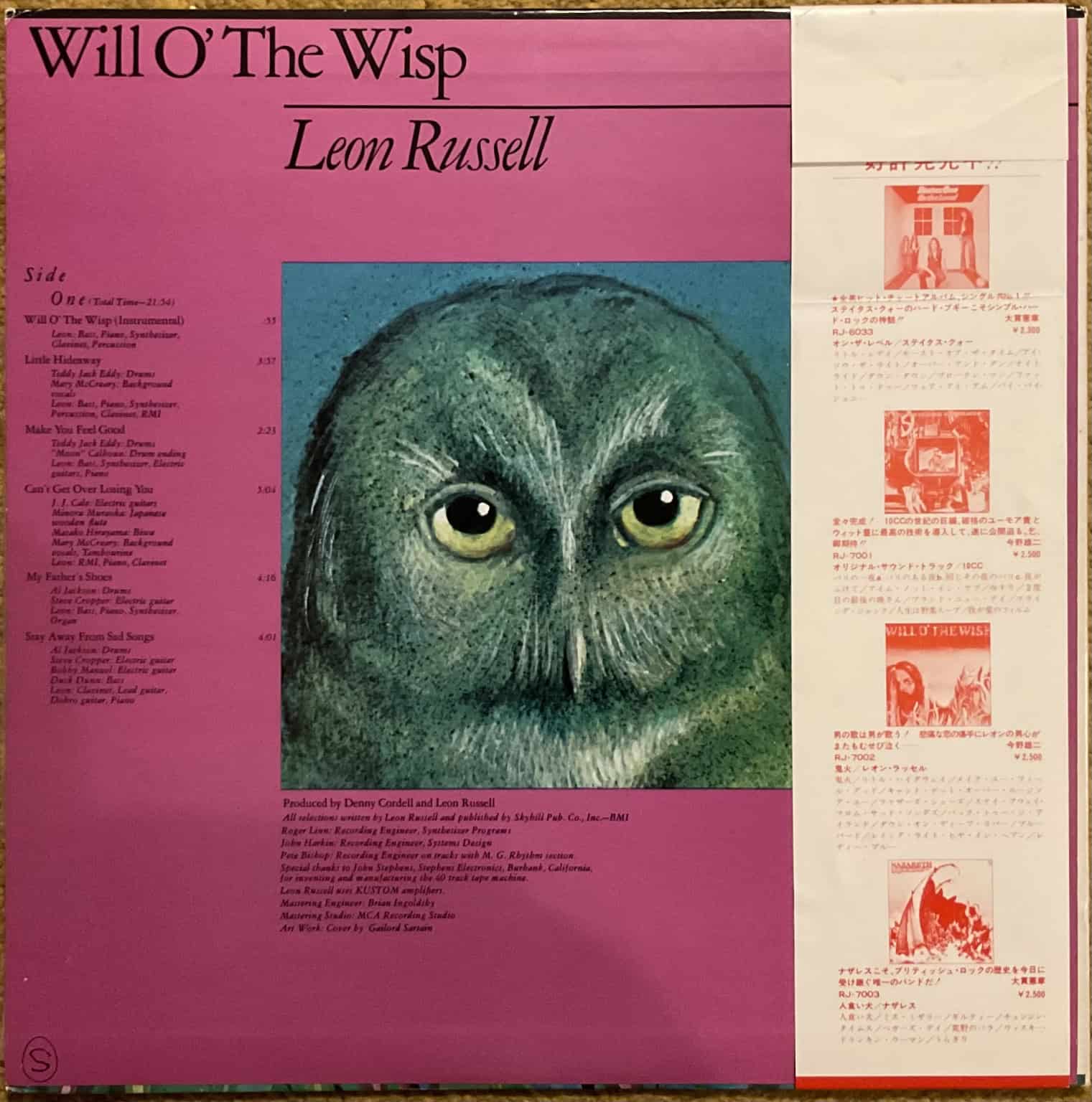 Leon Russell – Will O' The Wisp – imaginea 2