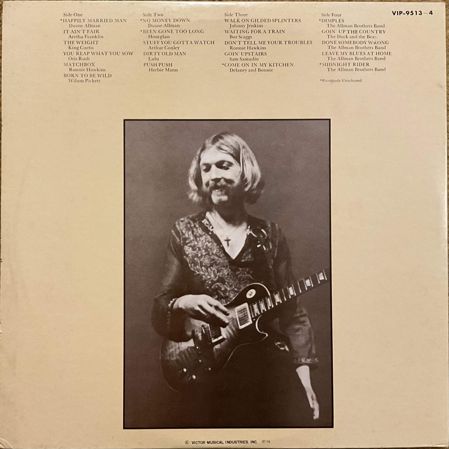 Duane Allman ‎– An Anthology Vol. II (2LP) – imaginea 2