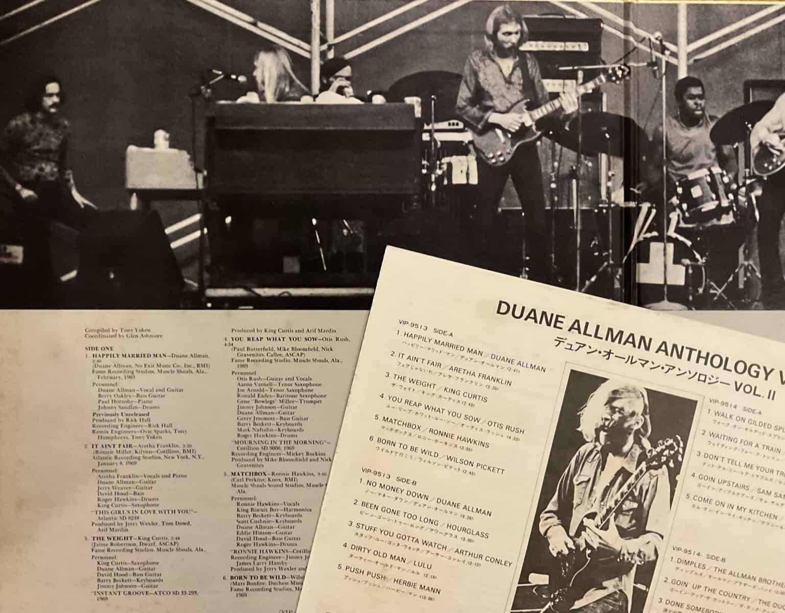 Duane Allman ‎– An Anthology Vol. II (2LP) – imaginea 3