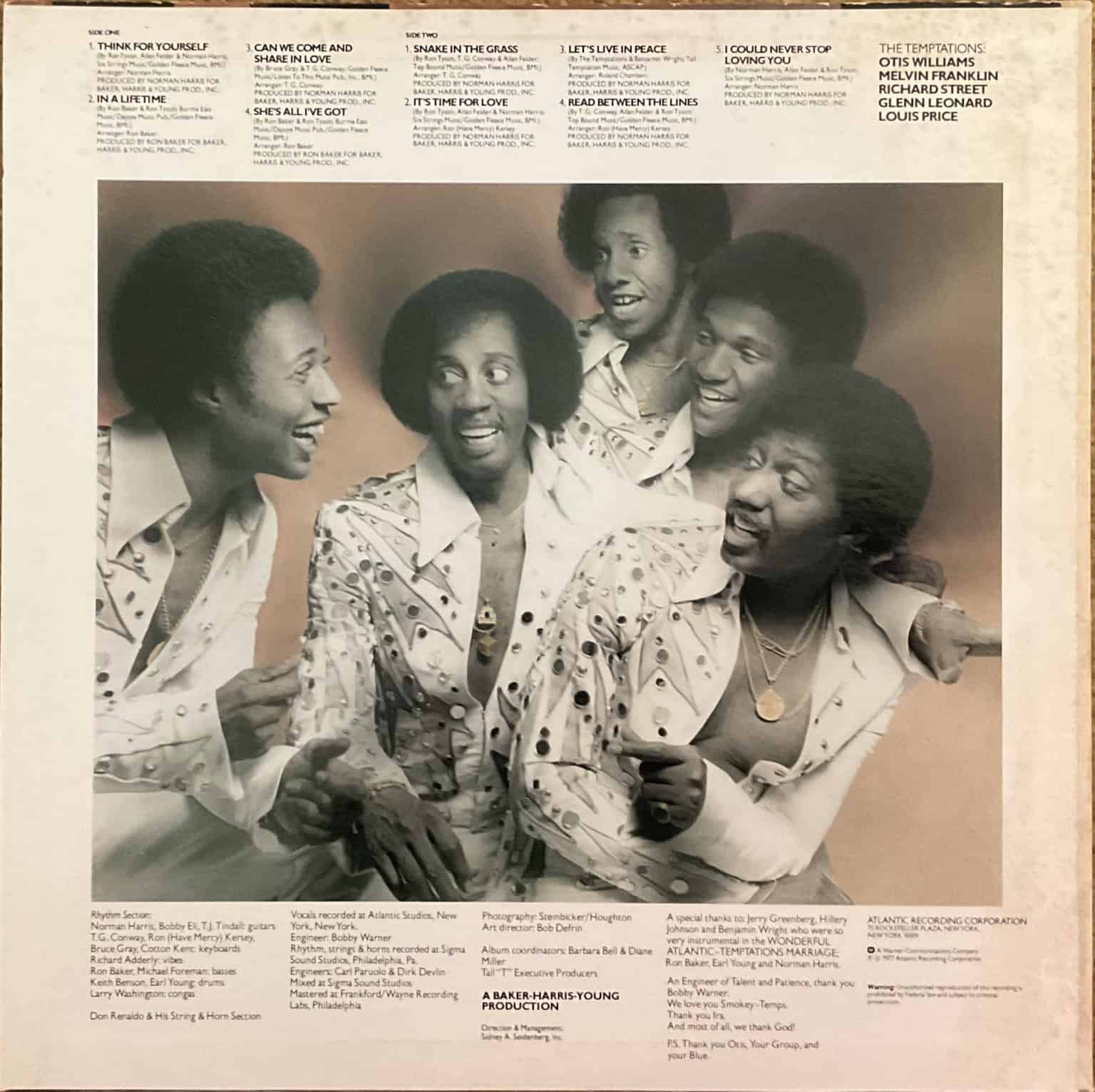 The Temptations – Hear To Tempt You – imaginea 2