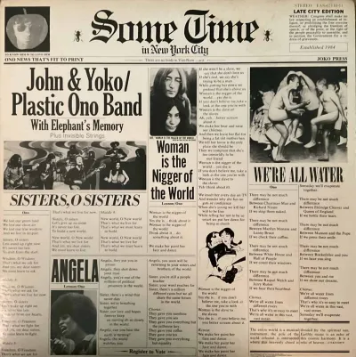 John & Yoko / Plastic Ono Band With Elephant's Memory And Invisible Strings – Some Time In New York City – imaginea 1