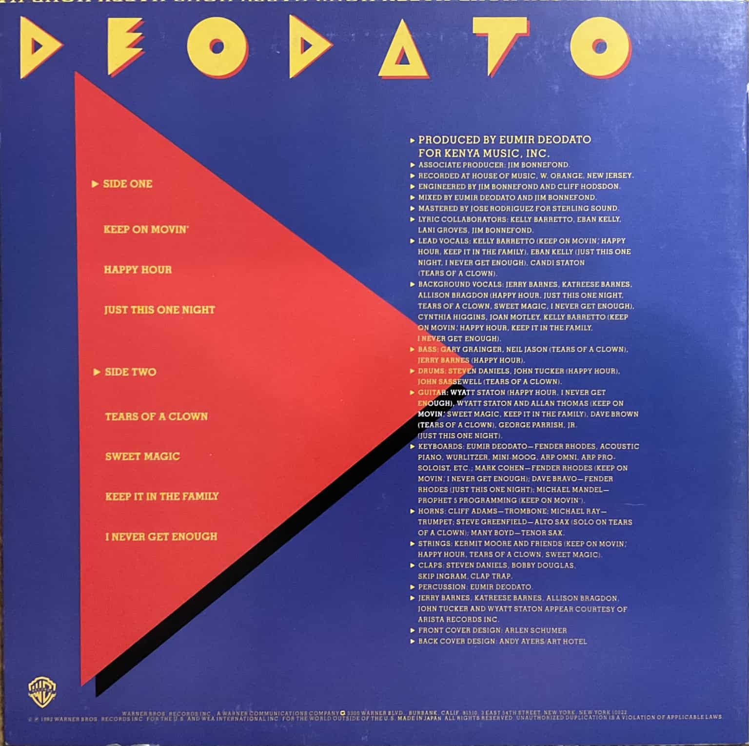 Deodato -Happy Hour – imaginea 2