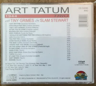 Art Tatum Trio - 1944 – imaginea 2