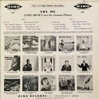James Brown And His Famous Flames – Try Me! – imaginea 2