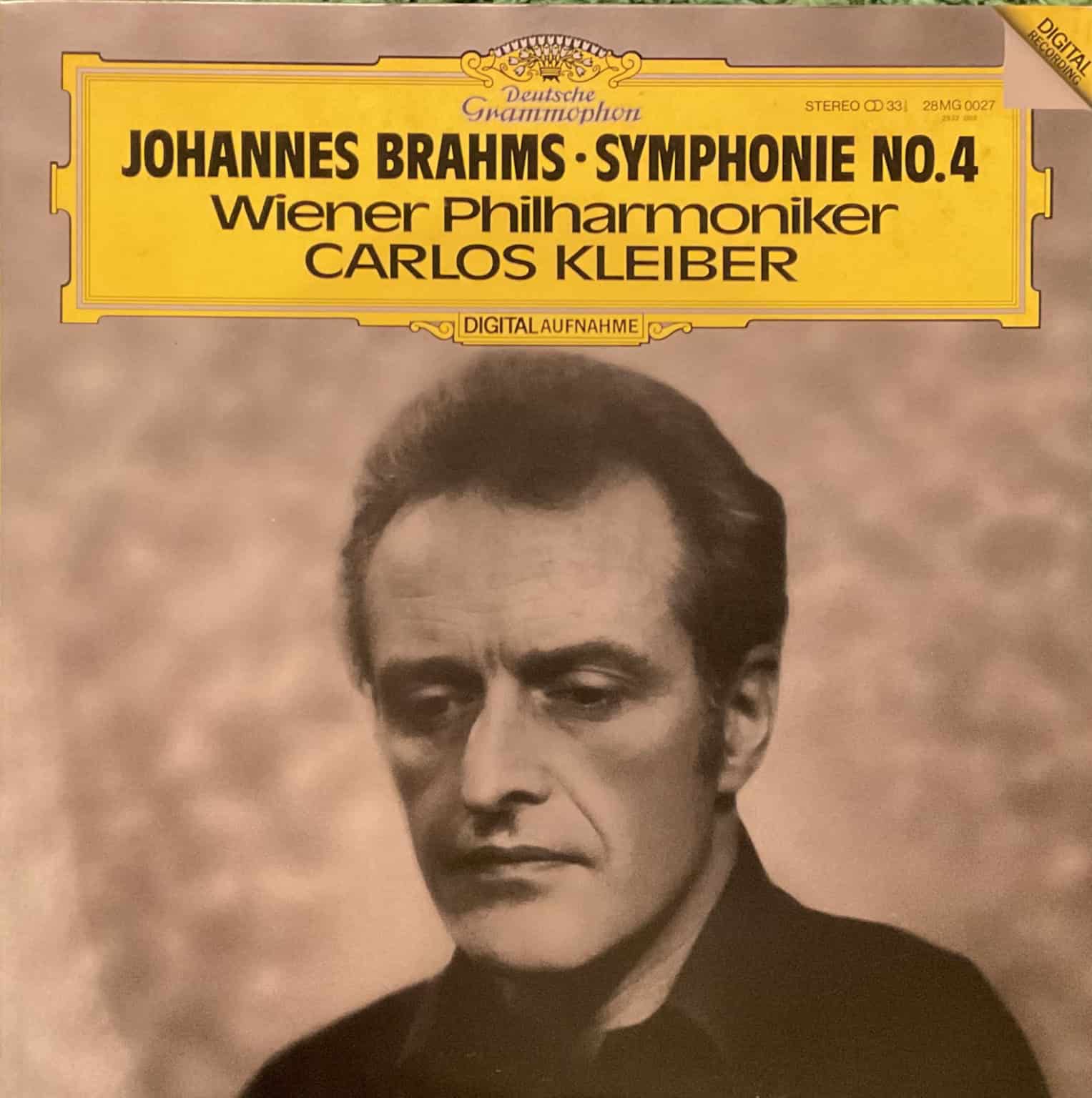 Johannes Brahms - Wiener Philharmoniker, Carlos Kleiber – Symphonie No. 4