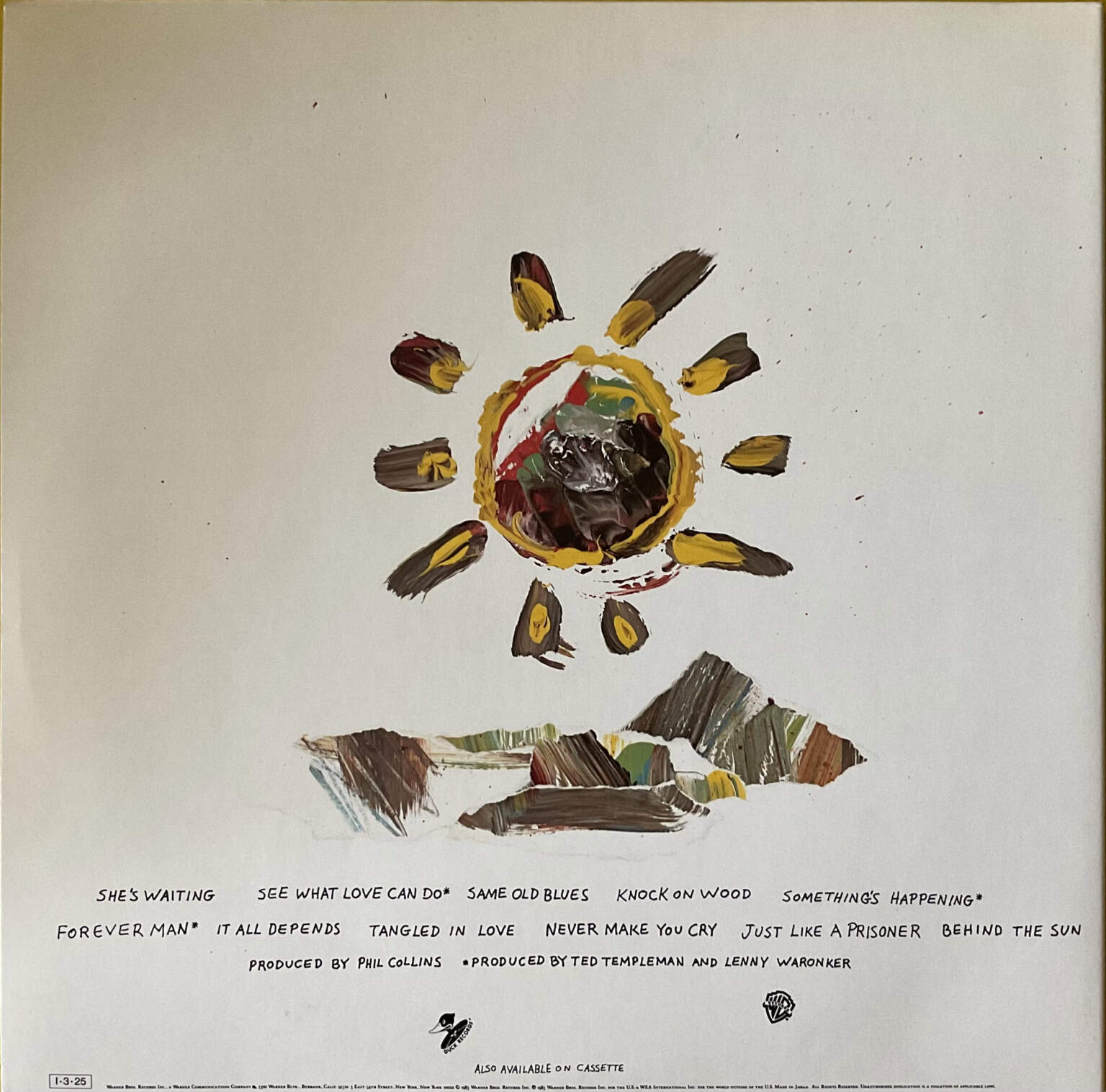 Eric Clapton - Behind The Sun – imaginea 2