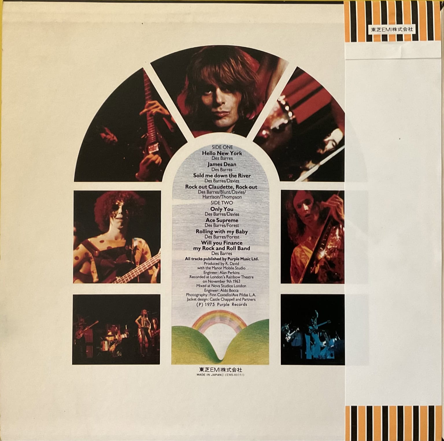 Michael Des Barres • Silverhead – Live At The Rainbow London – imaginea 2