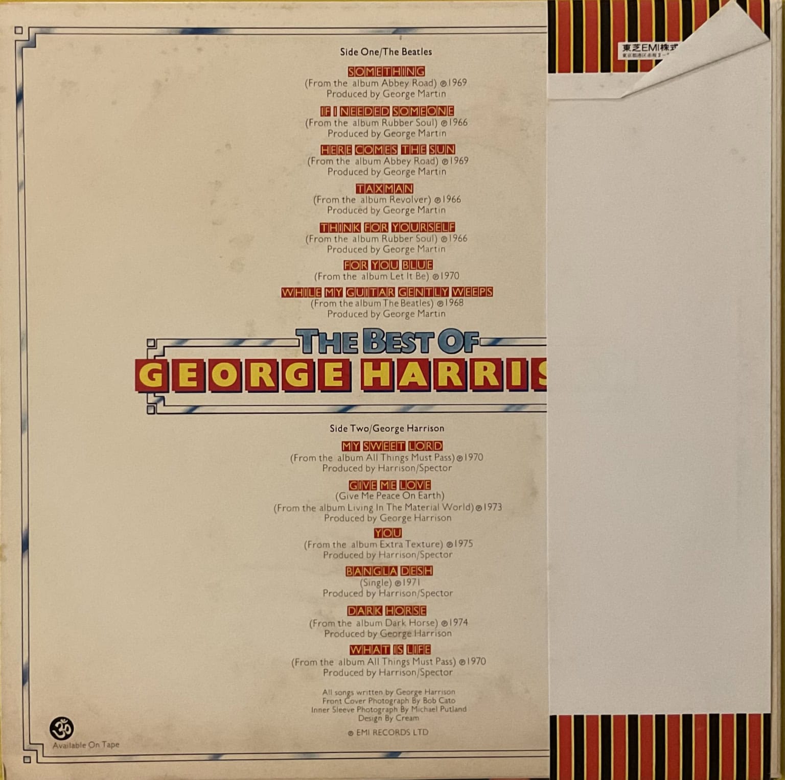 George Harrison - The Best Of – imaginea 2