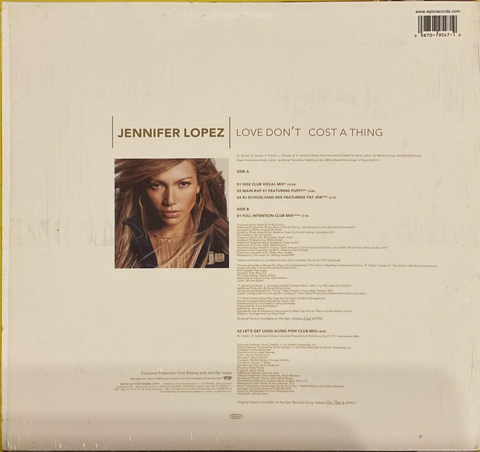 Jennifer Lopez ‎– Love Don't Cost A Thing – imaginea 2