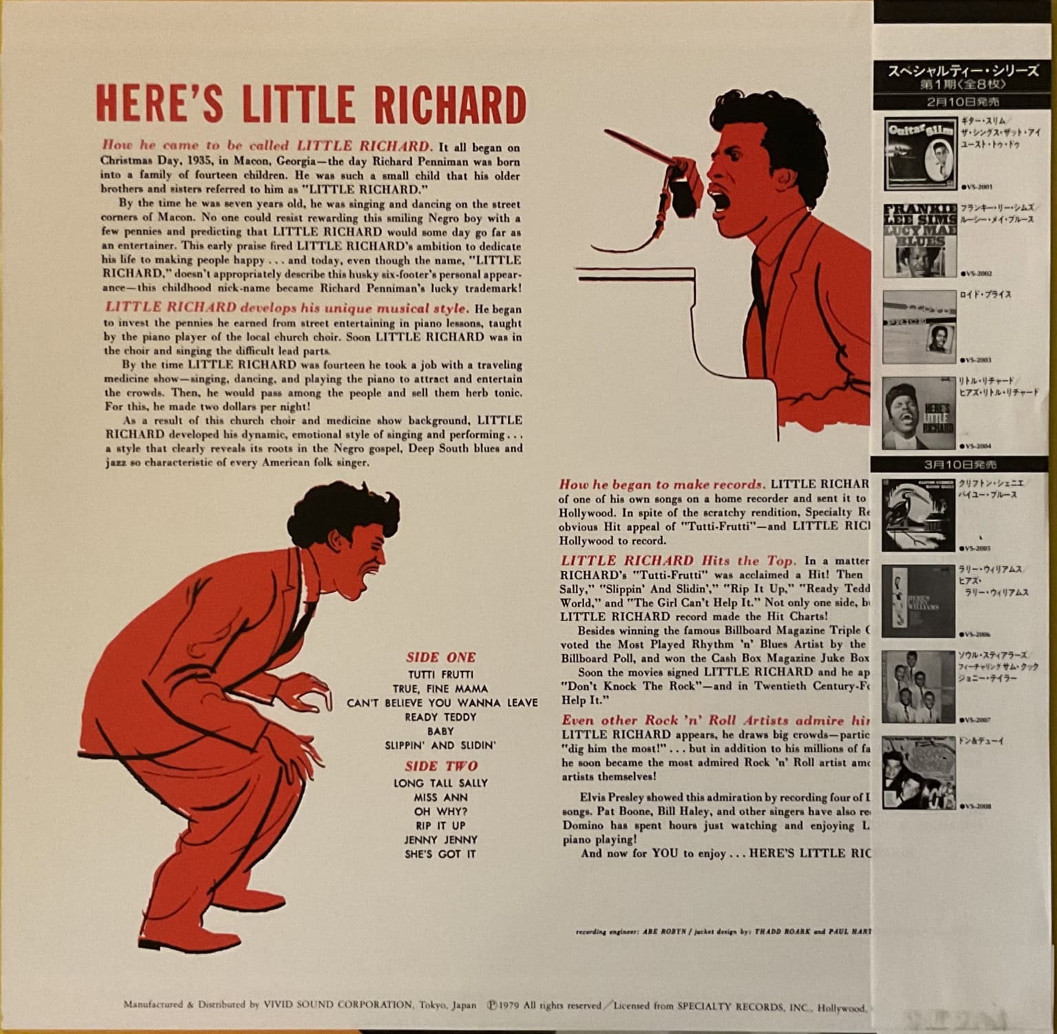 Little Richard – Here's Little Richard – imaginea 2