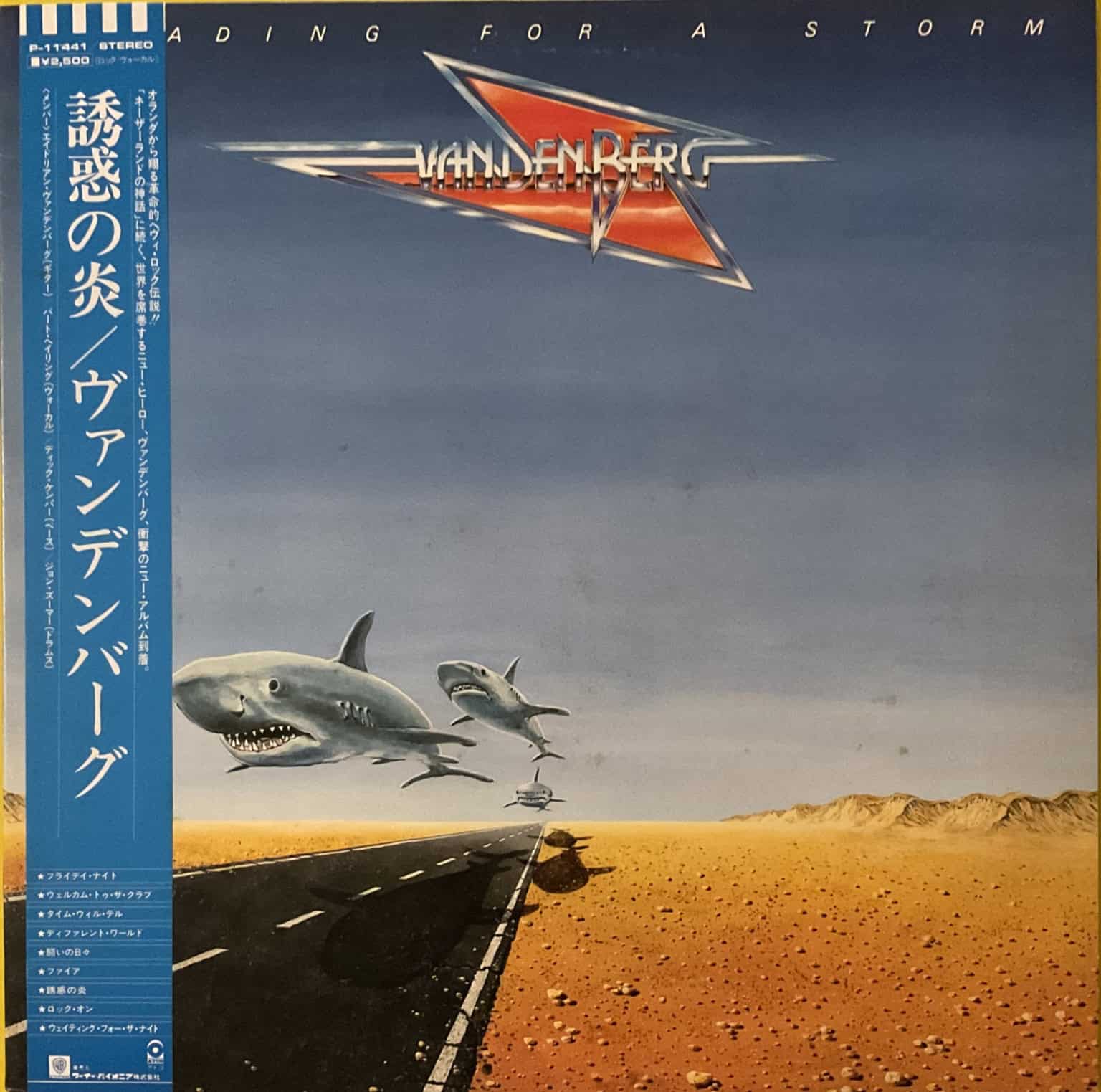 Vandenberg ‎– Heading For A Storm