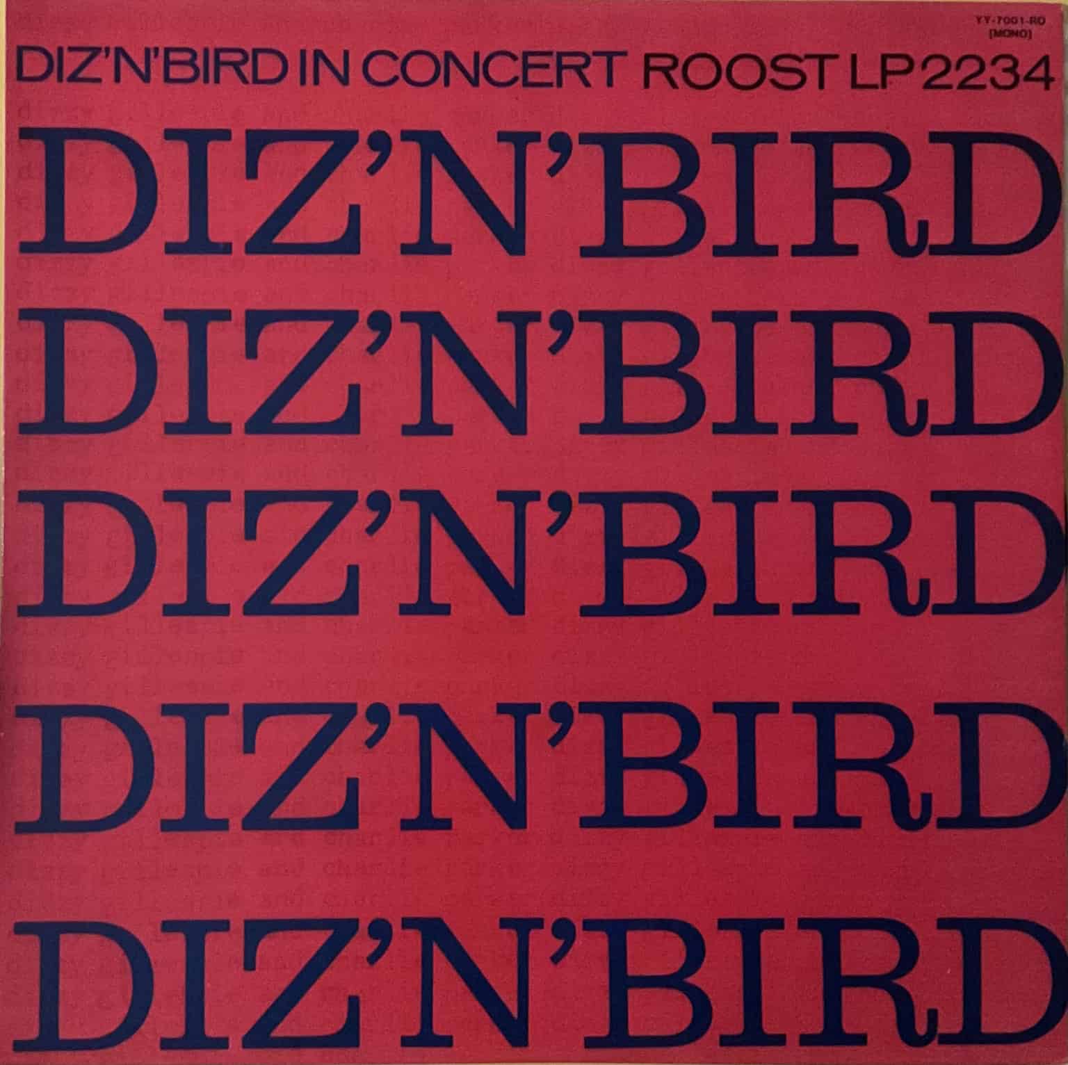 Dizzy Gillespie & Charlie Parker – Diz 'N' Bird In Concert