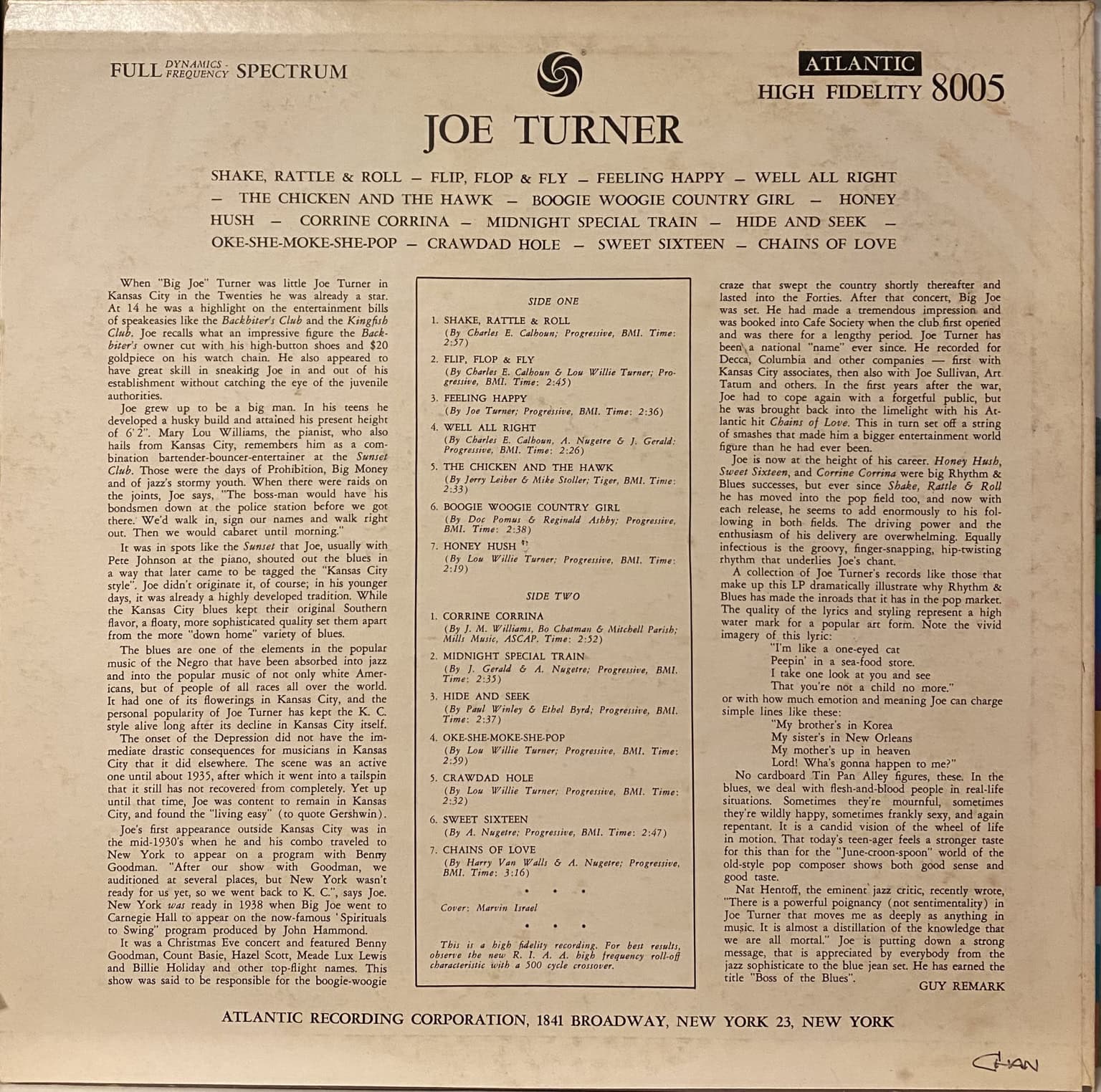 Joe Turner – Rock & Roll – imaginea 2