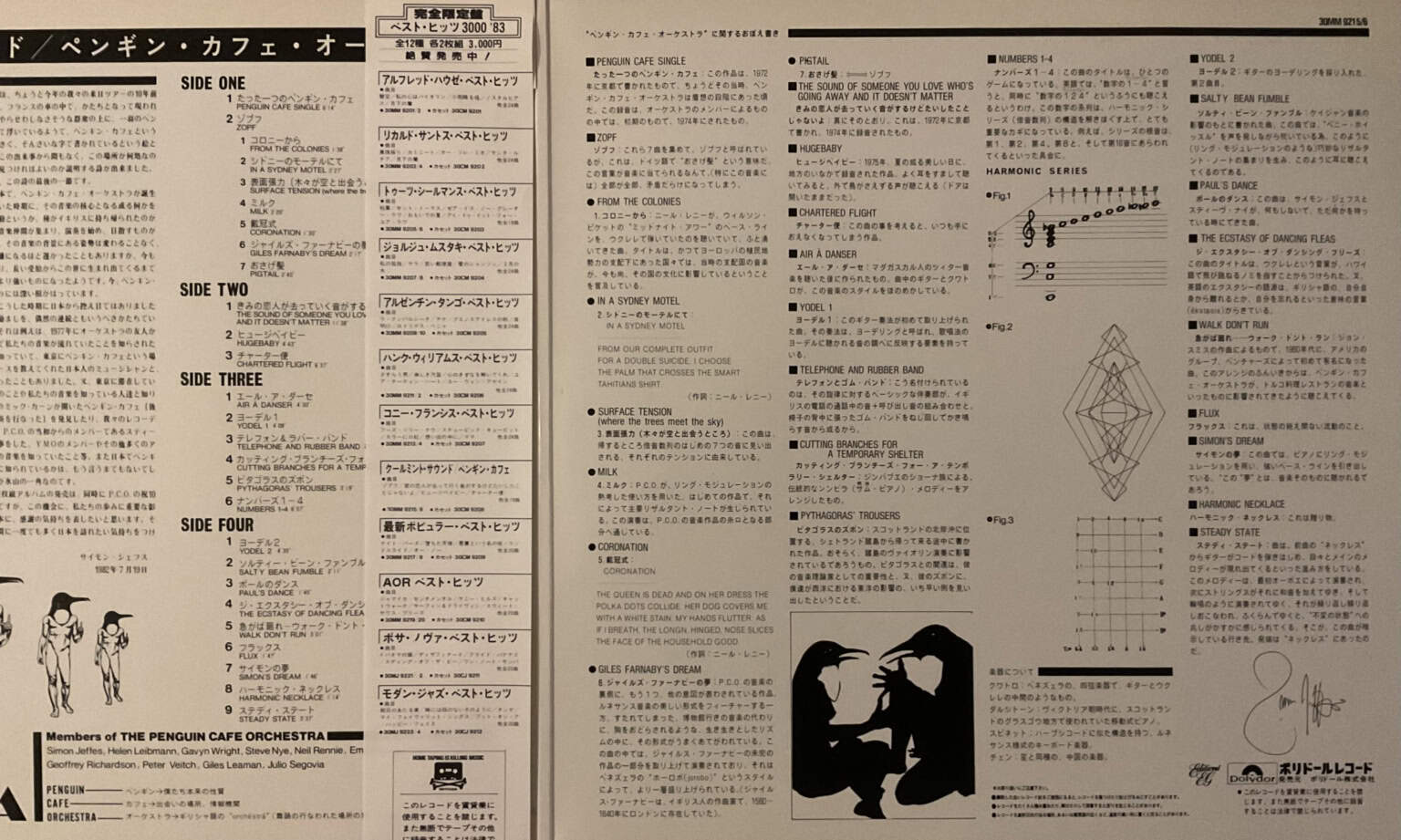 Penguin Cafe Orchestra – Music From The Penguin Cafe / Penguin Cafe Orchestra 2LP – imaginea 4