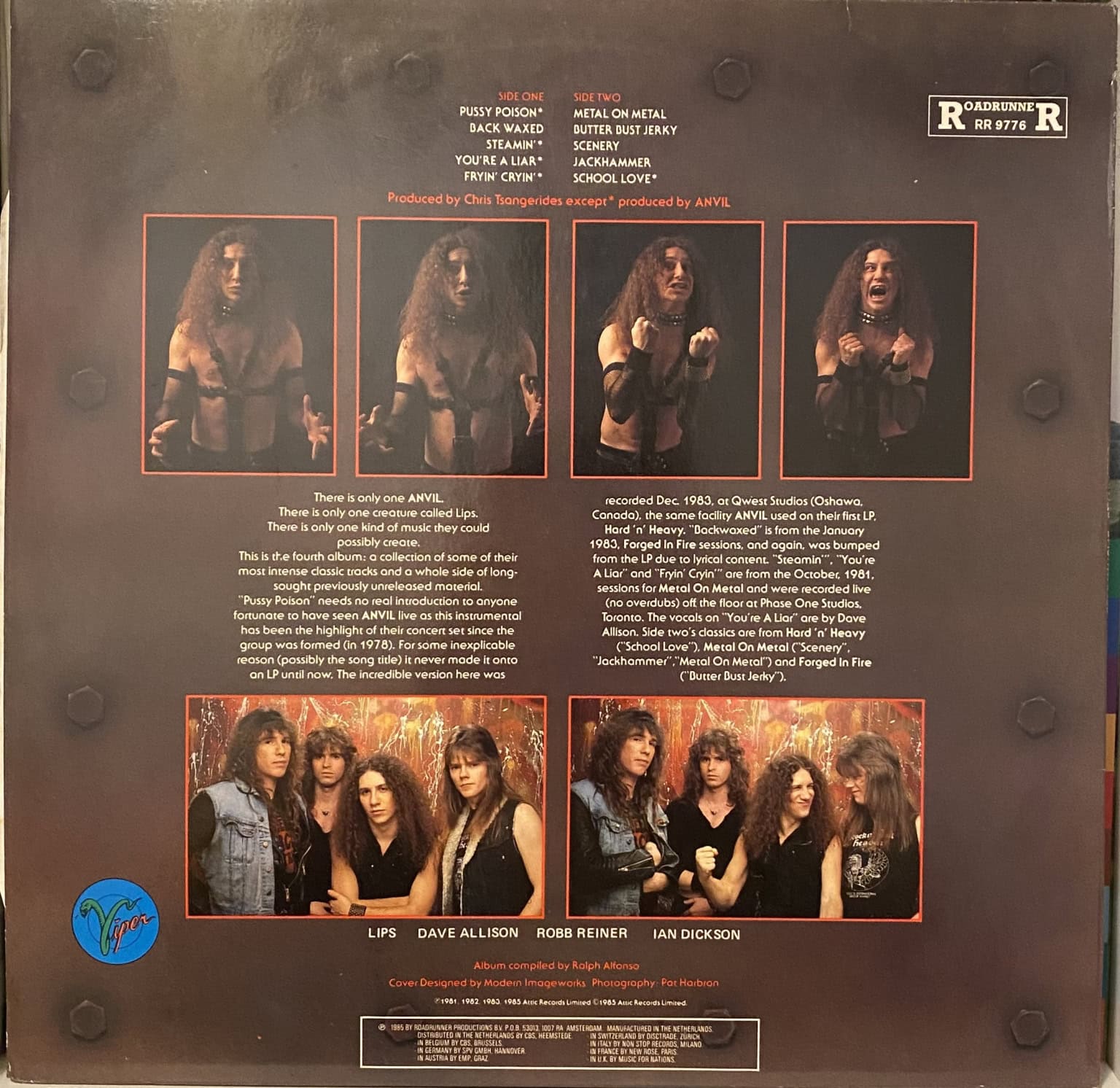 Anvil – Backwaxed – imaginea 2
