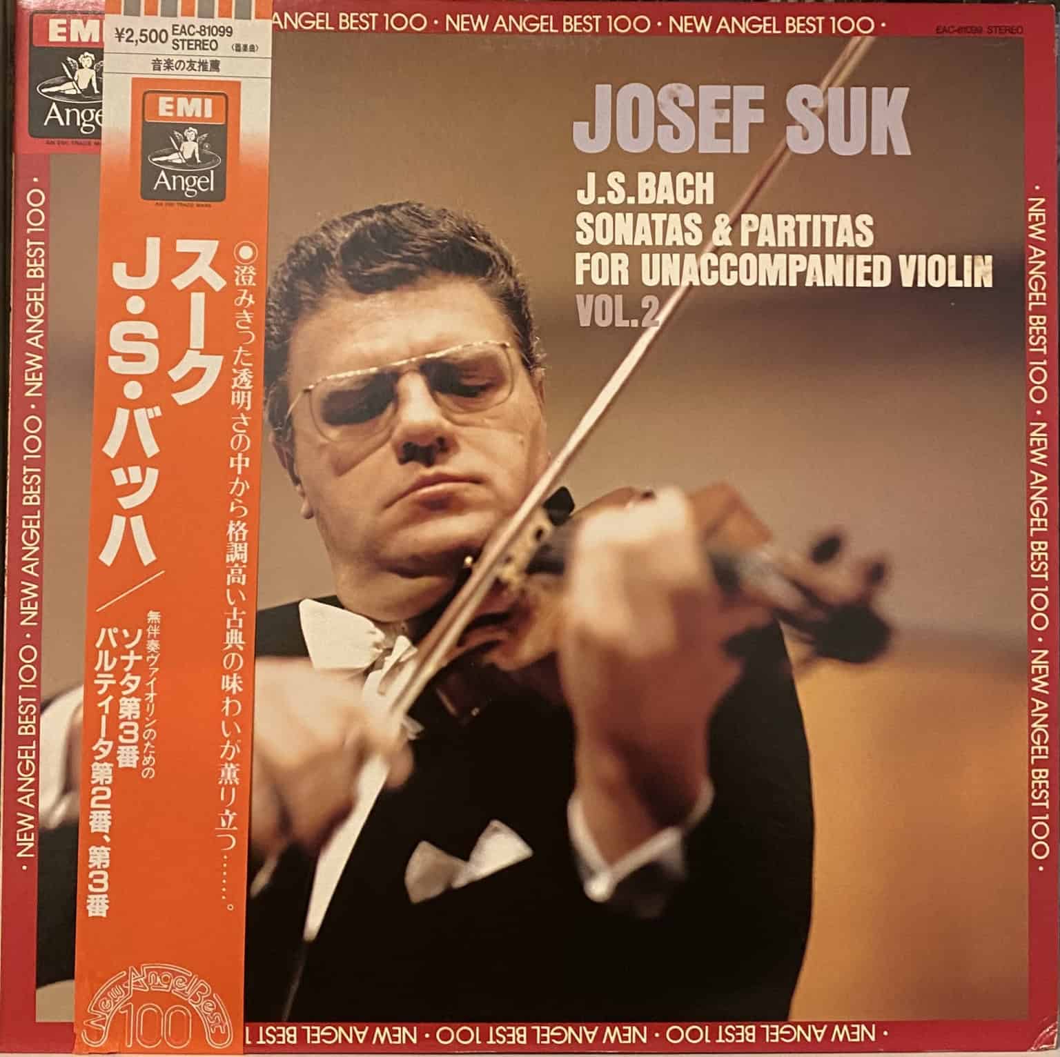 Josef Suk – J.S.Bach - Sonatas & Partitas For Unaccompanied Violin Vol. 2