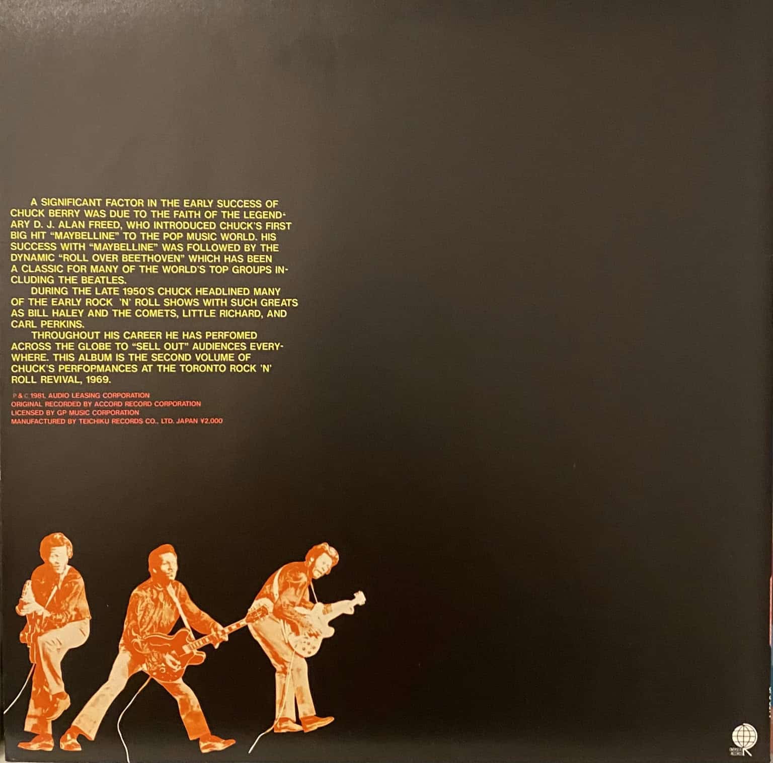 Chuck Berry – Toronto Rock 'N' Roll Revival 1969 – imaginea 2